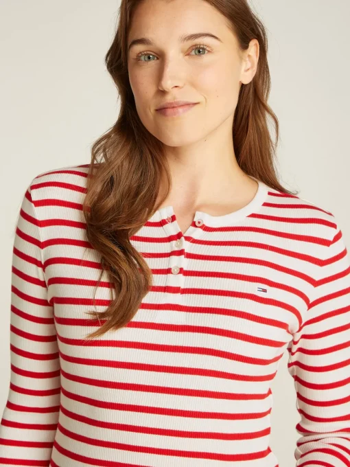 Damen Tommy Jeans Langarmshirt