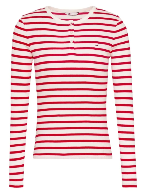 Damen Tommy Jeans Langarmshirt