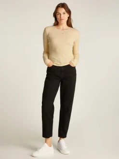 Damen Tommy Jeans Langarmshirt