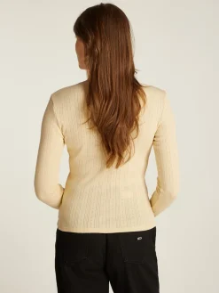 Damen Tommy Jeans Langarmshirt