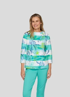 Damen Rabe Langarmshirt