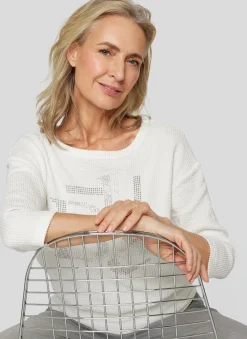 Damen Rabe Langarmshirt