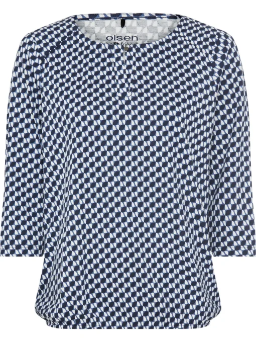 Damen Olsen Langarmshirt