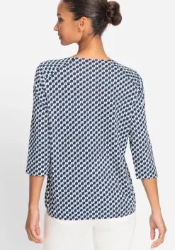 Damen Olsen Langarmshirt