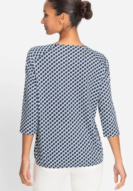 Damen Olsen Langarmshirt