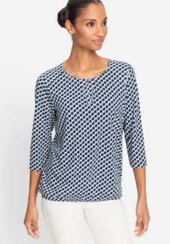 Damen Olsen Langarmshirt