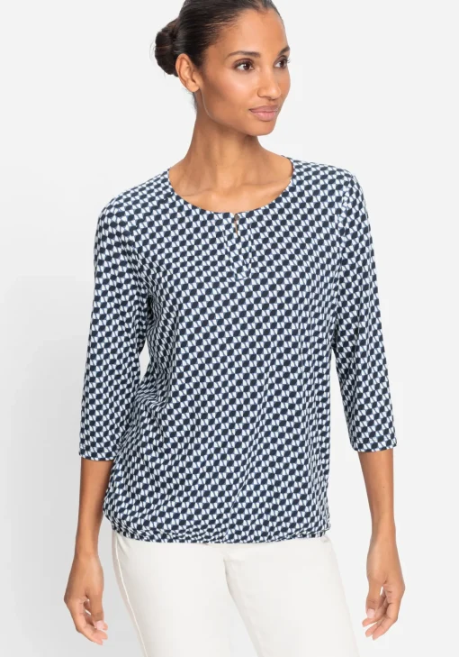Damen Olsen Langarmshirt