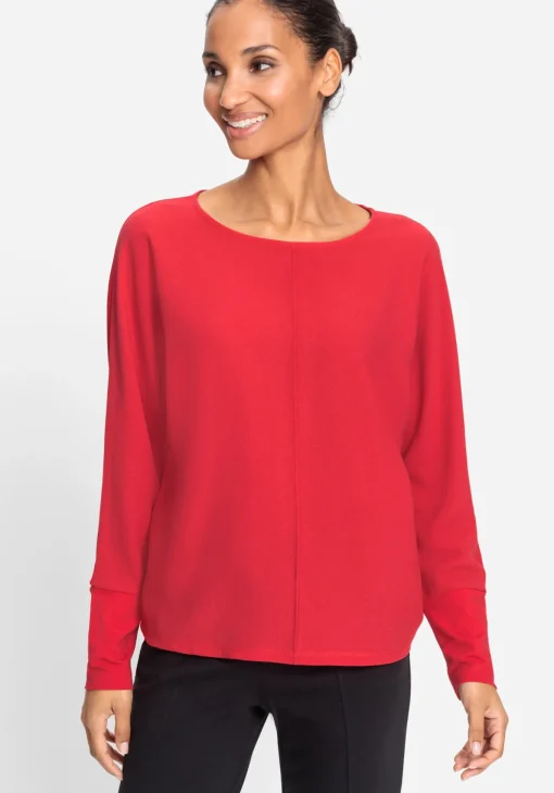 Damen Olsen Langarmshirt