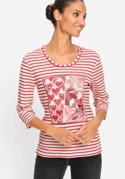 Damen Olsen Langarmshirt