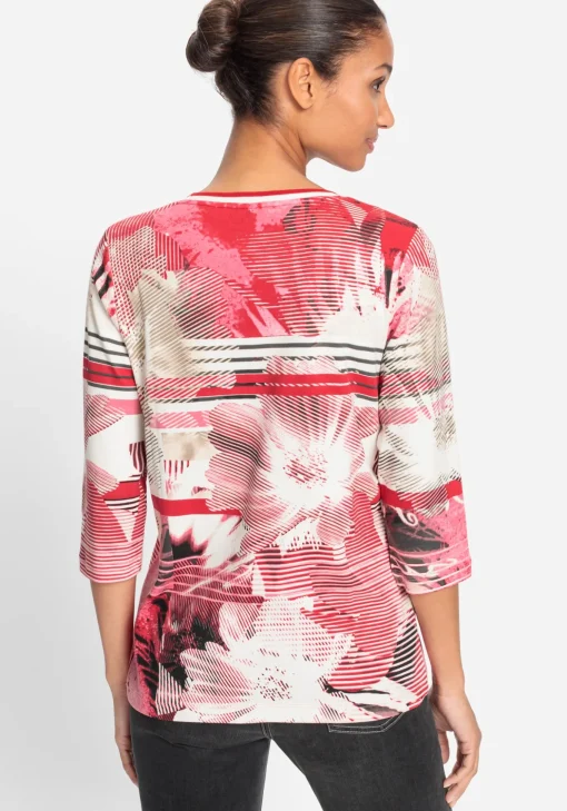 Damen Olsen Langarmshirt