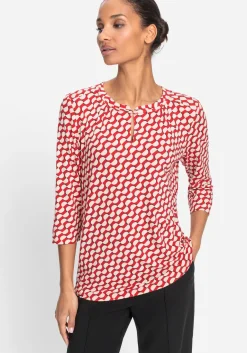Damen Olsen Langarmshirt