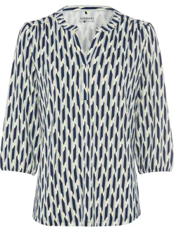 Damen Olsen Langarmshirt