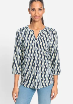 Damen Olsen Langarmshirt