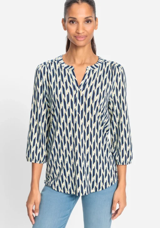 Damen Olsen Langarmshirt