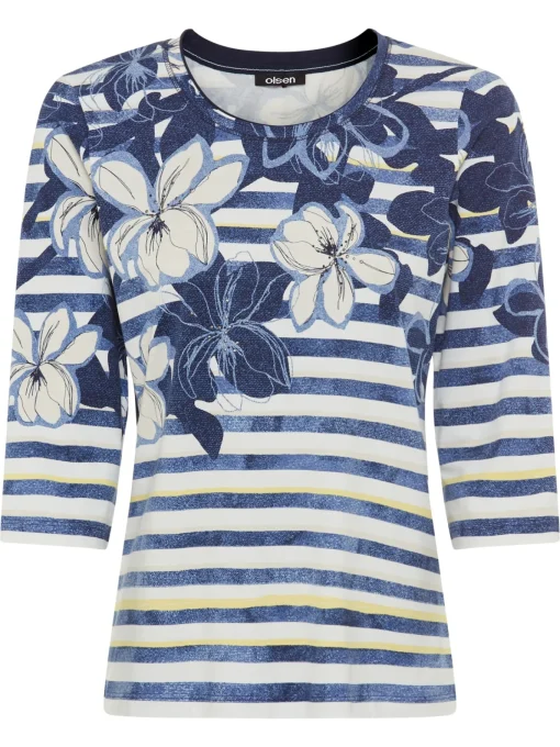 Damen Olsen Langarmshirt