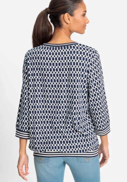 Damen Olsen Langarmshirt
