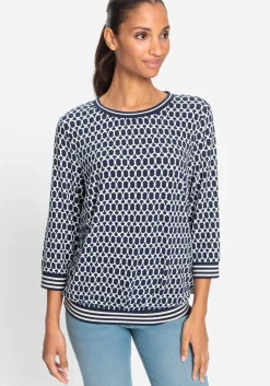 Damen Olsen Langarmshirt