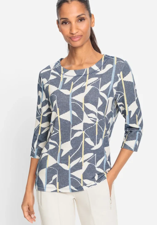 Damen Olsen Langarmshirt