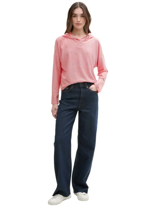 Damen Tom Tailor Denim Langarmshirt