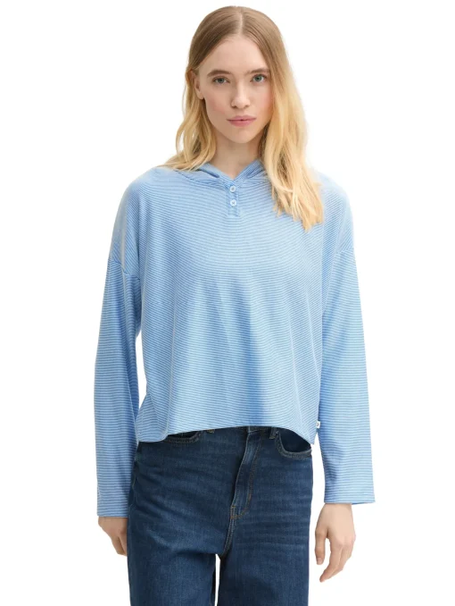 Damen Tom Tailor Denim Langarmshirt