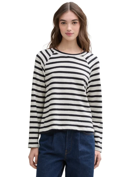 Damen Tom Tailor Denim Langarmshirt