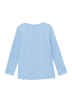 Kinder s.Oliver Langarmshirt in A-Shape aus Baumwolle