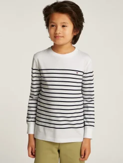 Kinder Tommy Hilfiger Langarmshirt mit Streifen