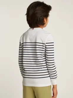 Kinder Tommy Hilfiger Langarmshirt mit Streifen