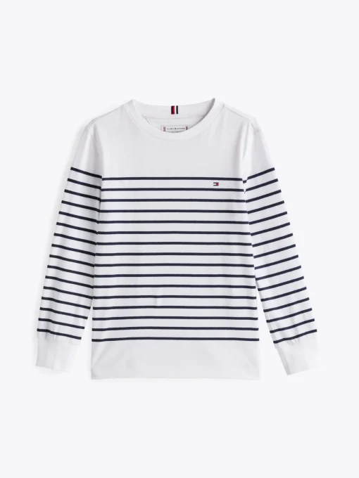 Kinder Tommy Hilfiger Langarmshirt mit Streifen