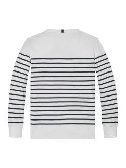 Kinder Tommy Hilfiger Langarmshirt mit Streifen