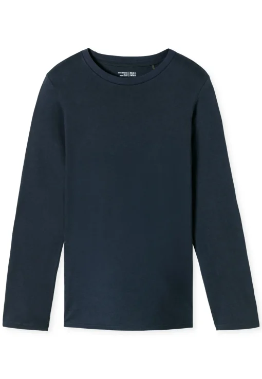 Herren Schiesser Langarmshirt Rundhals
