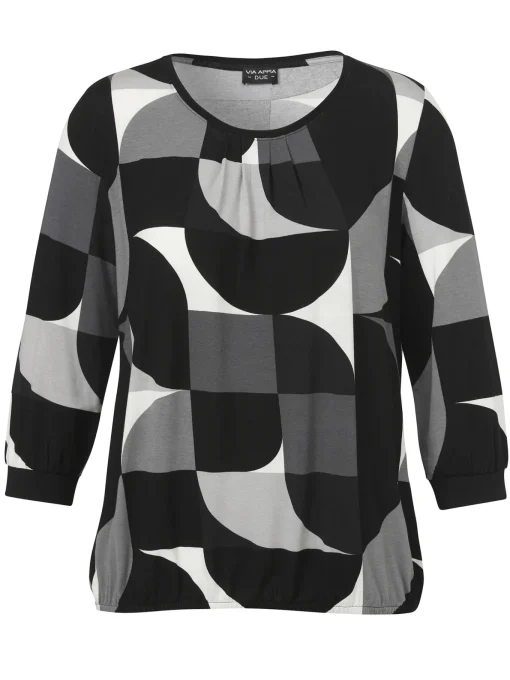 Damen Via Appia Due Langarmshirt Rundhals