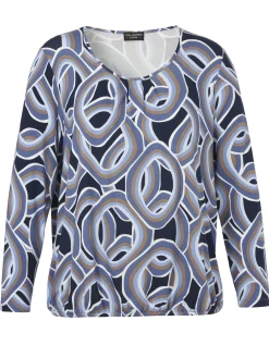 Damen Via Appia Due Langarmshirt Rundhals