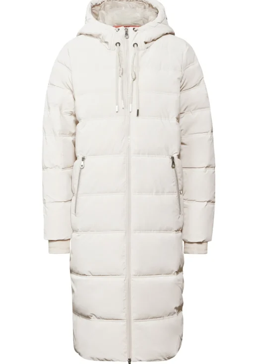 Damen Street One Lange Jacke mit Kapuze