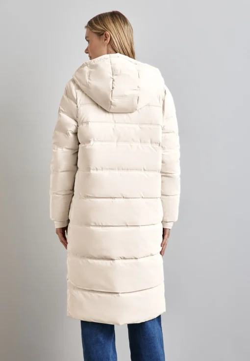 Damen Street One Lange Jacke mit Kapuze