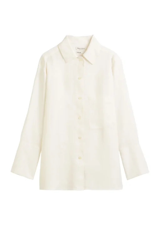 Damen Marc O´Polo Lange Leinenbluse relaxed