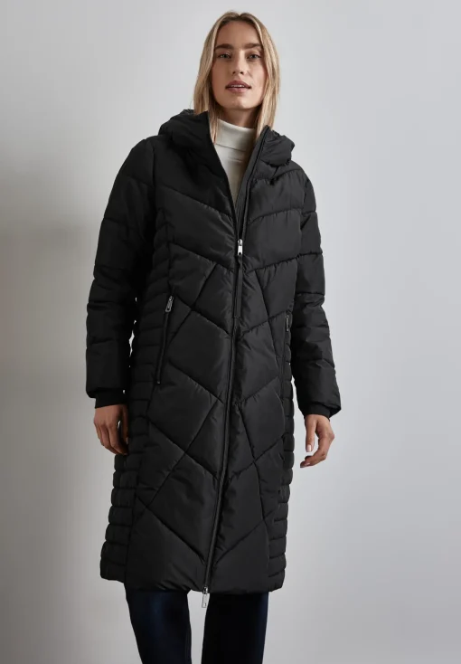 Damen Street One Lange Teflon-Jacke