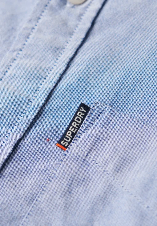 Herren Superdry Langärmeliges Essentials Oxfordhemd