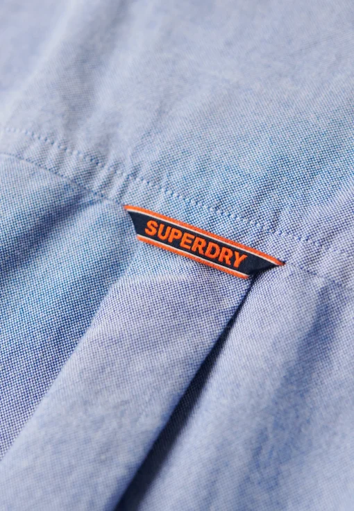 Herren Superdry Langärmeliges Essentials Oxfordhemd