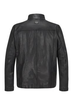 Herren Milestone Lederjacke