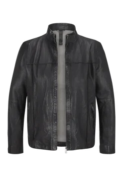 Herren Milestone Lederjacke