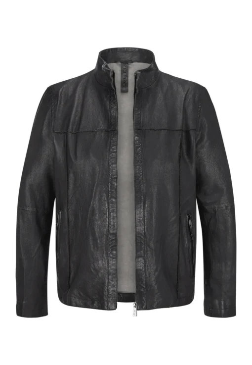 Herren Milestone Lederjacke