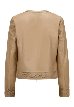 Damen Milestone Lederjacke