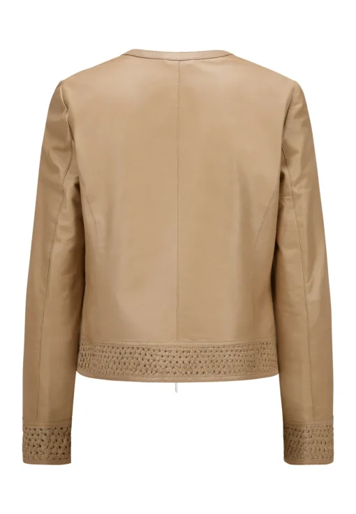 Damen Milestone Lederjacke