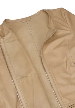 Damen Milestone Lederjacke