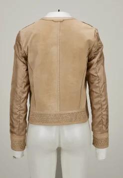 Damen Milestone Lederjacke