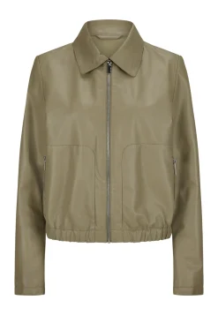 Damen Milestone Lederjacke