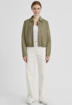 Damen Milestone Lederjacke