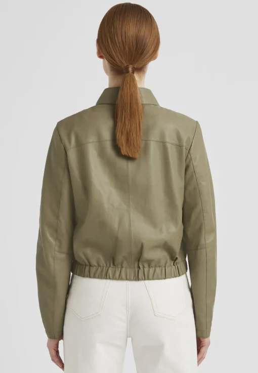 Damen Milestone Lederjacke