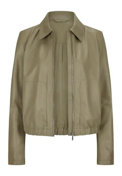 Damen Milestone Lederjacke
